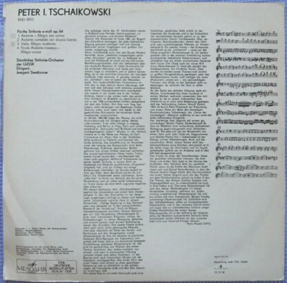 Melodia Eterna 8 26 158 - Pyotr Ilyich Tchaikovsky, Russian Stat - Image 2