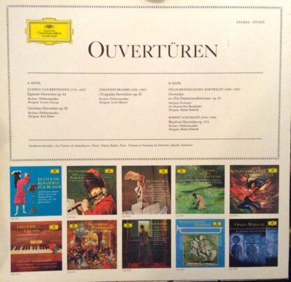 Deutsche Grammophon 135 003 - Various - Ouvertüren - Image 2