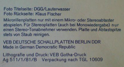Eterna 8 26 697 - Peter Schreier - Peter Schreier Singt Weihnach - Image 3