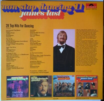 Polydor 2371 111 - James Last - Non Stop Dancing 11 (28 Top Hits - Image 2