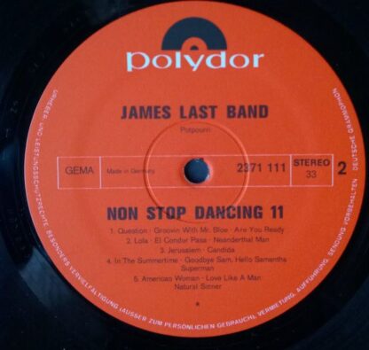 Polydor 2371 111 - James Last - Non Stop Dancing 11 (28 Top Hits - Image 4