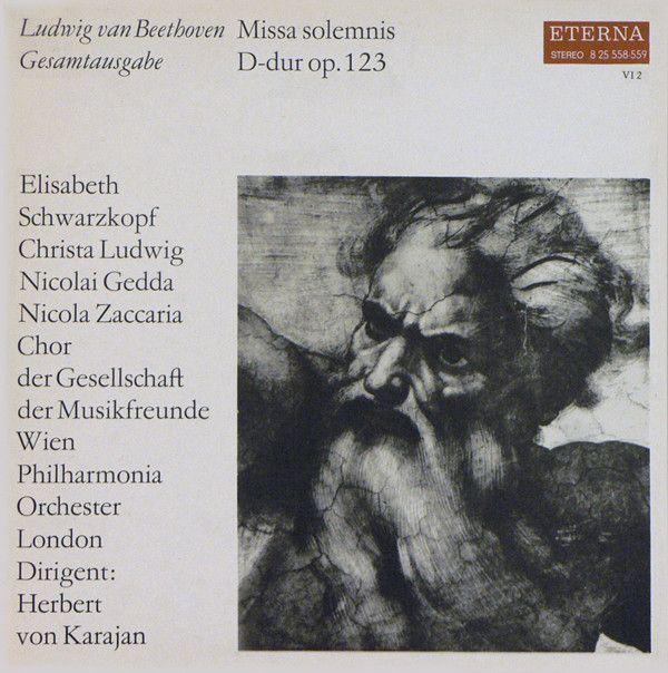 Eterna 8 25 558-559 - Ludwig Van Beethoven - Missa Solemnis D-Du