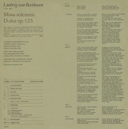 Eterna 8 25 558-559 - Ludwig Van Beethoven - Missa Solemnis D-Du - Image 4