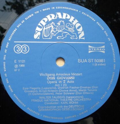 Supraphon 1116 0231-34 - Wolfgang Amadeus Mozart, Ezio Flagello, - Image 3