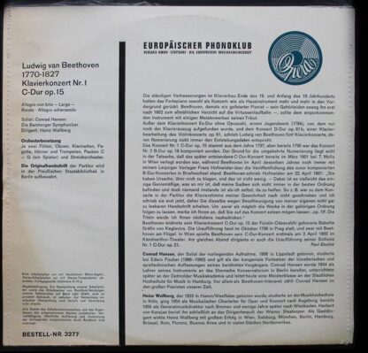 Opera 3277 - Ludwig van Beethoven, Conrad Hansen, Bamberger Symp - Image 2
