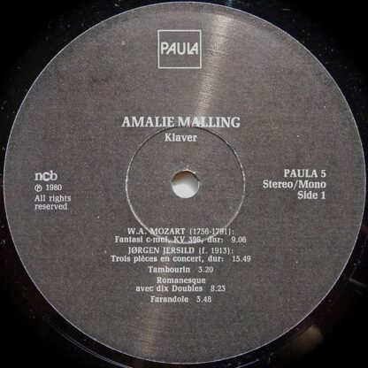 Paula PAULA 5 - Amalie Malling, Wolfgang Amadeus Mozart, Jørgen - Image 5