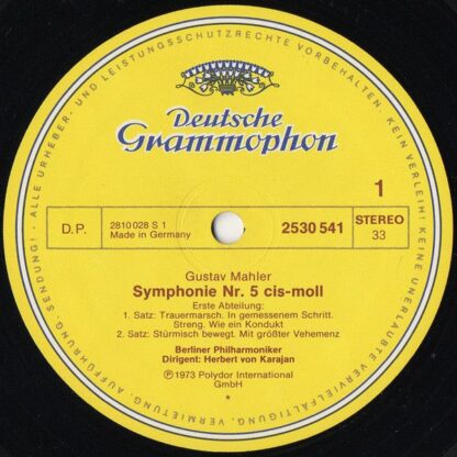 Deutsche Grammophon 2707 081 - Gustav Mahler, Christa Ludwig, Be - Image 4