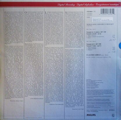 Philips Digital Classics 416 648-1 - Wolfgang Amadeus Mozart, Cl - Image 2