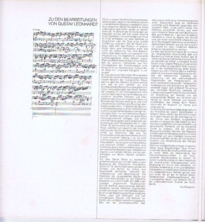 Deutsche Harmonia Mundi 16 9528 1 - Johann Sebastian Bach, Gusta - Image 3
