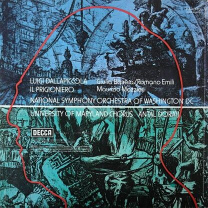DECCA HEAD 10 - Luigi Dallapiccola, National Symphony Orchestra, - Image 2