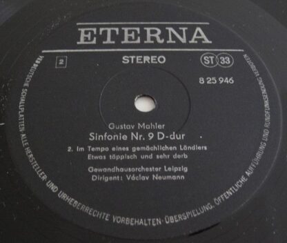 Eterna 8 25 946-947 - Gustav Mahler, Gewandhausorchester Leipzig - Image 5