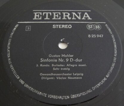 Eterna 8 25 946-947 - Gustav Mahler, Gewandhausorchester Leipzig - Image 6