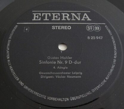 Eterna 8 25 946-947 - Gustav Mahler, Gewandhausorchester Leipzig - Image 7