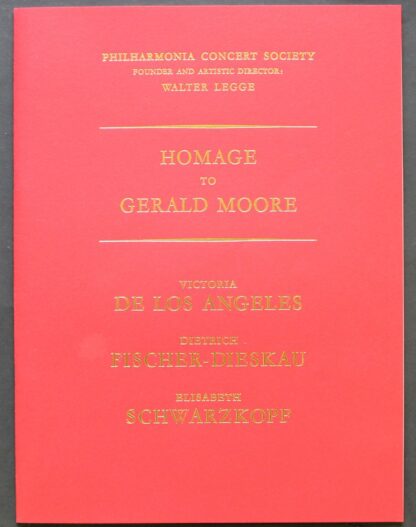 Angel Records SMA 91651/52 - Gerald Moore, Dietrich Fischer-Dies - Image 3