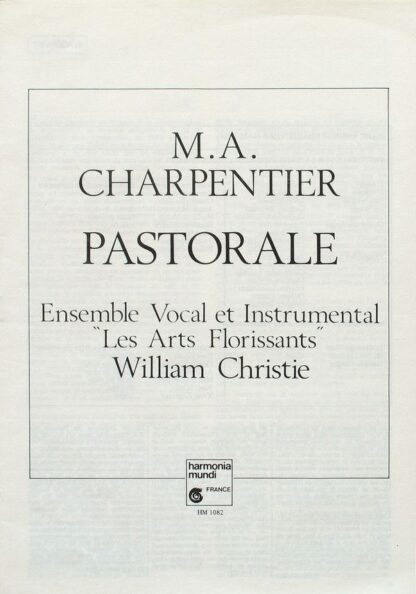 harmonia mundi France HM 1082 - Marc Antoine Charpentier, Les Ar - Image 5