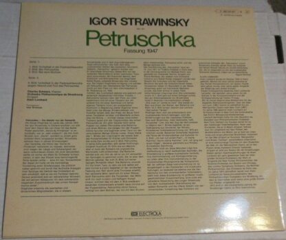 EMI 1C 065-28347Q - Igor Stravinsky, Alain Lombard, Orchestre Ph - Image 4