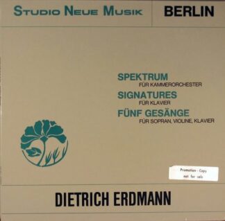 IDS International Disc Service IDS 307 - Dietrich Erdmann, Studi