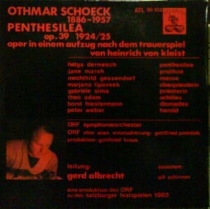 Atlantis (4) ATL 95 102 - Othmar Schoeck - Penthesilea - Image 2
