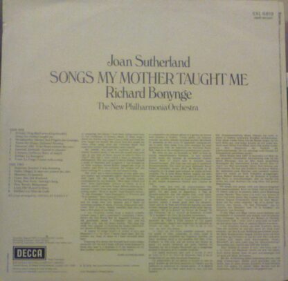 DECCA SXL 6619 - Joan Sutherland, Richard Bonynge, New Philharmo - Image 2