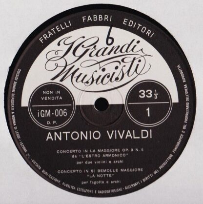 Fratelli Fabbri Editori iGM-006 - Antonio Vivaldi - Antonio Viva - Image 3