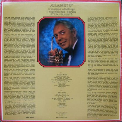 Pronit SX 1581 - Stefan Hadryś - ..Clarino˙˙ W Muzyce Włoskiego - Image 2