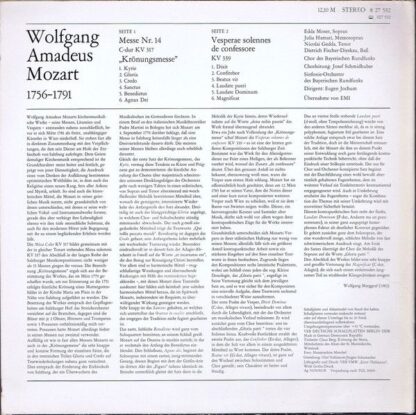 Eterna 8 27 532 - Wolfgang Amadeus Mozart, Edda Moser, Julia Ham - Image 2