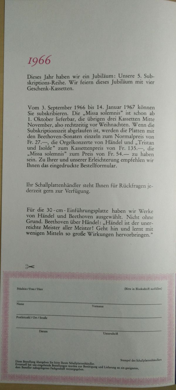 Deutsche Grammophon 104 475 - Ludwig van Beethoven, Georg Friedr - Image 7