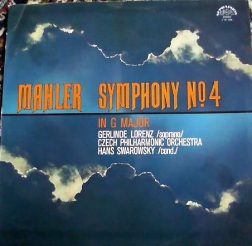 Supraphon 1 10 1346 - Gustav Mahler, Gerlinde Lorenz, The Czech - Image 4