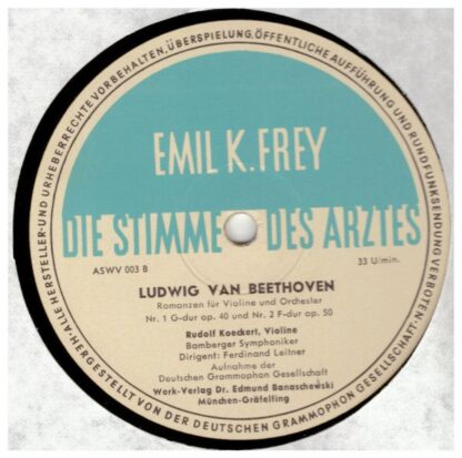 Werk-Verlag Dr. Edmund Banaschewski ASWV 003 - Emil K. Frey, Lud - Image 3