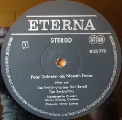 Eterna 8 25 772 - Peter Schreier, Staatskapelle Dresden, Otmar S - Image 3