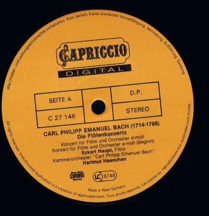 Capriccio C 27 146 - Carl Philipp Emanuel Bach, Eckart Haupt, Ka - Image 5
