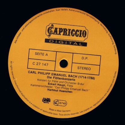 Capriccio C 27 147 - Carl Philipp Emanuel Bach, Eckart Haupt, Ka - Image 6