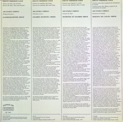 Quadriga-Ton QU 1061 - Kammerorchester Merck - Johann Friedrich - Image 2