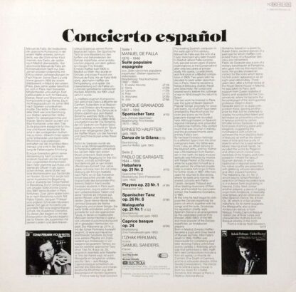 His Master's Voice 1C 063-03 426 - Itzhak Perlman, Samuel Sander - Image 2