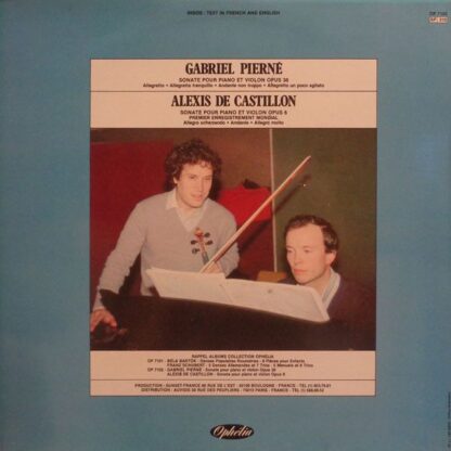 Ophélia (2) OP 7102 - Gabriel Pierné, Alexis de Castillon, Aurel - Image 2