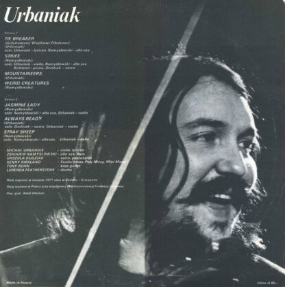Pronit SX 1837 - Michał Urbaniak - Urbaniak - Image 2