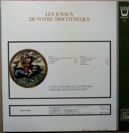 ARION ARN 38 304 - Édouard Lalo, Trio Jean Martin - Sonate Pour - Image 2