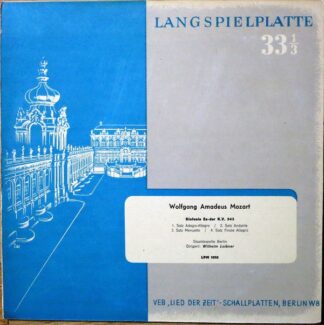 Eterna LPM 1010 - Wolfgang Amadeus Mozart, Staatskapelle Berlin,