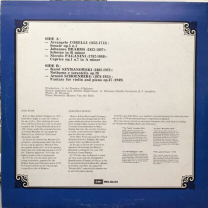 His Master's Voice 4 C 061-97864 - John Snow (6), Dorothee Henge - Image 2