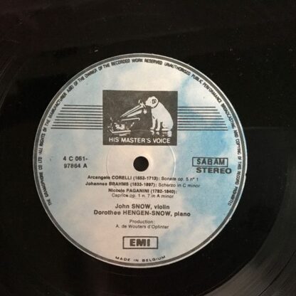 His Master's Voice 4 C 061-97864 - John Snow (6), Dorothee Henge - Image 3