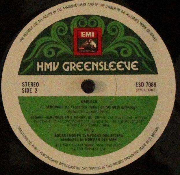 His Master's Voice ESD 7088 - Bournemouth Symphony Orchestra, No - Image 4