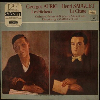 Guilde Internationale Du Disque SMS 2958 - Georges Auric, Henri