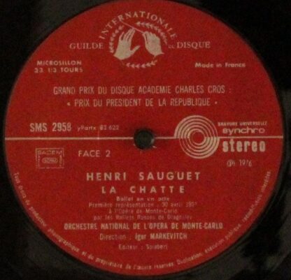 Guilde Internationale Du Disque SMS 2958 - Georges Auric, Henri - Image 5