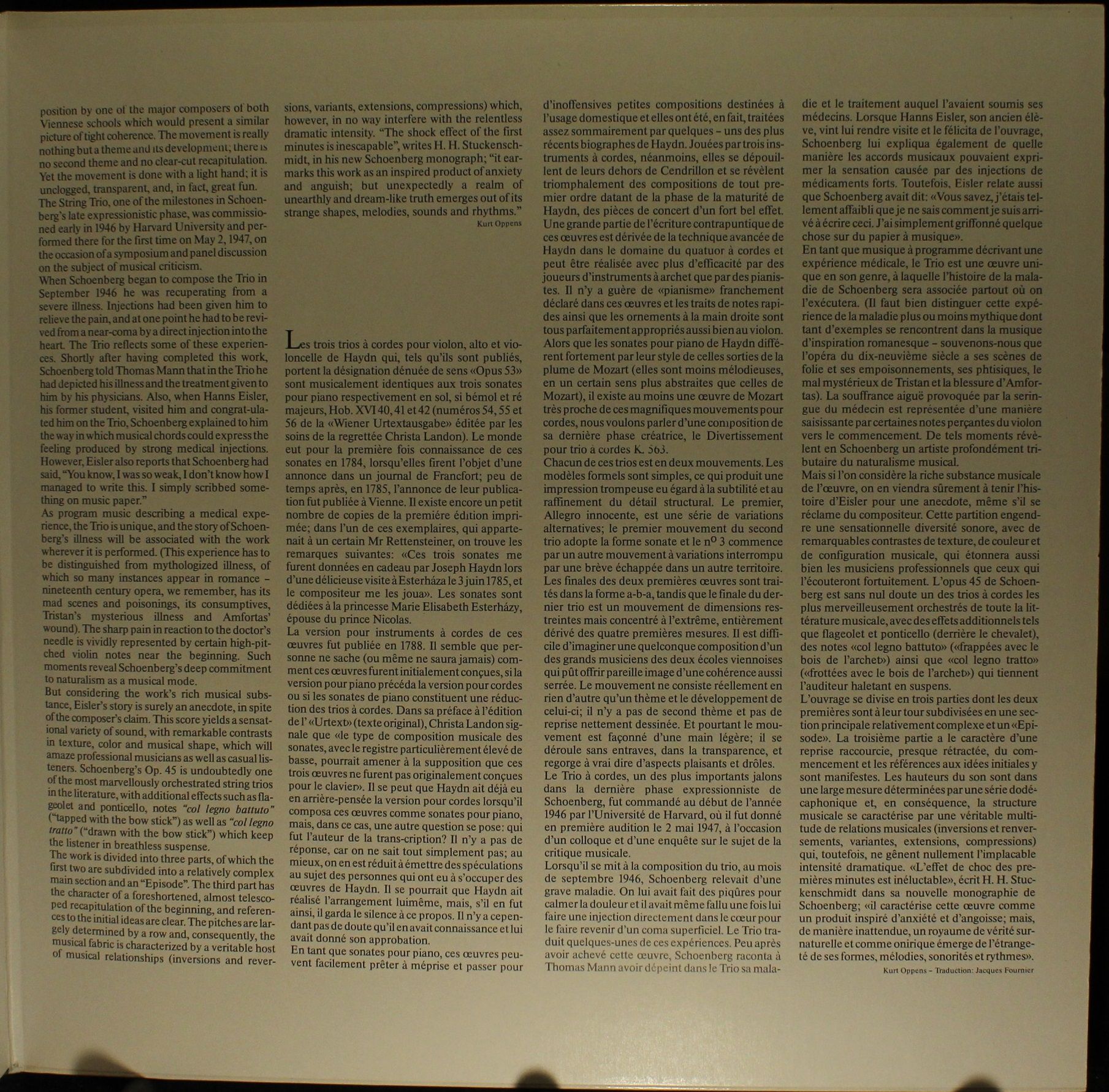 Telefunken 6.42615 - Joseph Haydn, Arnold Schoenberg, Los Angele - Image 3