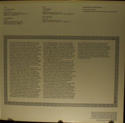 MPS 25 20831-1 - Antonio Vivaldi, Concerto Amsterdam, Jaap Schrö - Image 3
