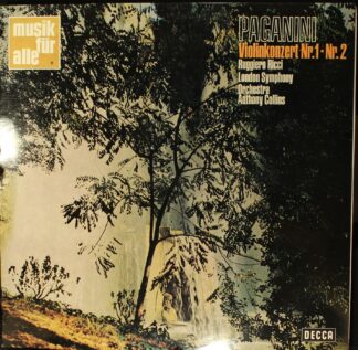 DECCA ND 536 - Niccolò Paganini, Ruggiero Ricci, London Symphony