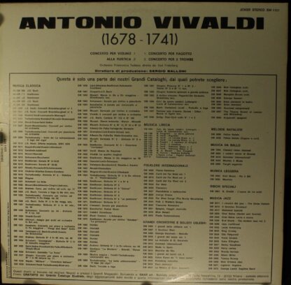 International Joker Production SM 1121 - Antonio Vivaldi - Conce - Image 2