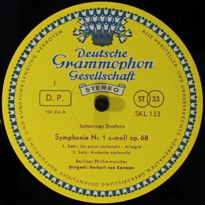 Deutsche Grammophon SKL 133/139 - Johannes Brahms, Herbert von K - Image 4