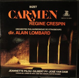 Erato STU 70900 à 902 - Georges Bizet, Régine Crespin, Orchestre
