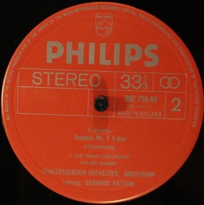 Philips 802 759/60 - Anton Bruckner, Groot Omroepkoor, Concertge - Image 5
